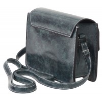 Flapover X-Body Fashion Bag in T-Tone PU- CLEARANCE!